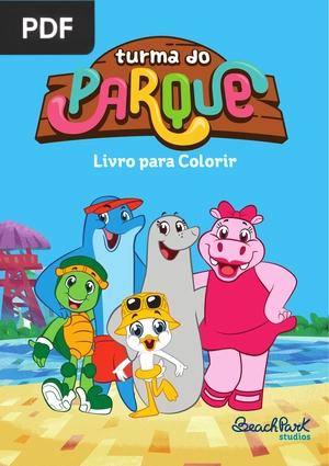 Turma do parque. Livro para Colorir (Portugués)