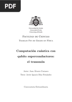 Computacion cuantica con qubits superconductores: el transmon