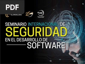 Seminario Internacional de Seguridad en el desarrollo de Software (Presentacion)