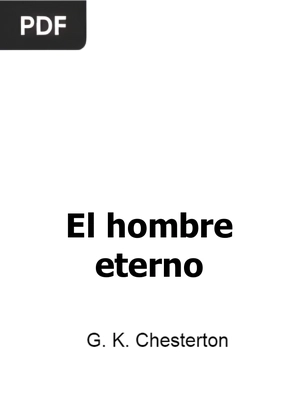 El hombre eterno