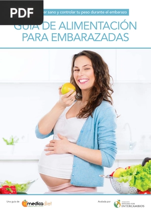 Guía de alimentación para Embarazadas