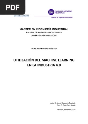 Utilización del machine learning en la industria 4.0