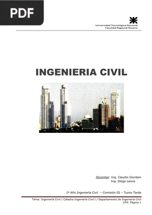 Ingeniería Civil