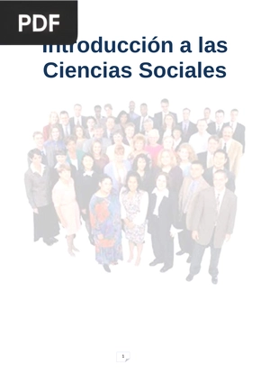 Introducción a las Ciencias Sociales