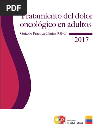 Tratamiento del  dolor oncológico en adultos