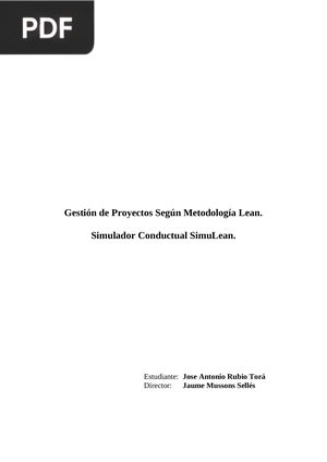 Gestión de Proyectos Según Metodología Lean