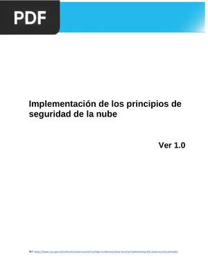 Implementación de los principios de seguridad de la nube