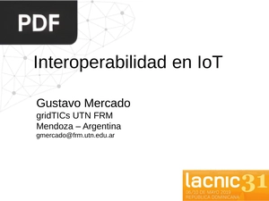 Interoperabilidad en IoT (Presentacion)