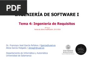 Ingeniería de Requisitos (Presentación)