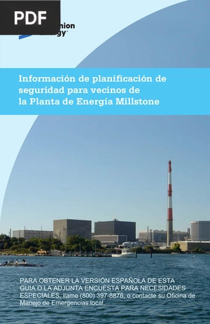 Información de planificación de seguridad para vecinos de la Planta de Energía Millstone