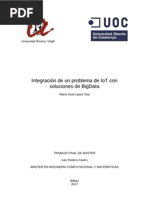 Integración de un problema de IoT con soluciones de BigData