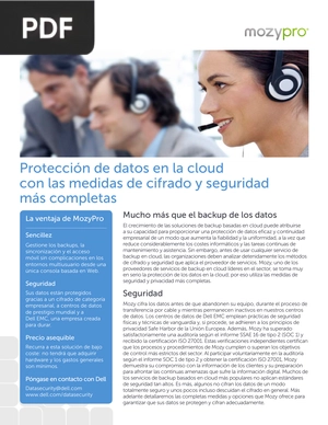 Protección de datos en la cloud con las medidas de cifrado y seguridad más completas (ArticuloI