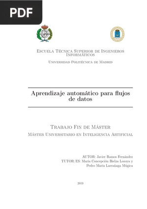 Aprendizaje automático para flujos de datos