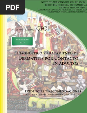 Diagnóstico y Tratamiento de Dermatitis por Contacto en adultos