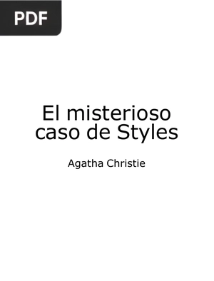 El misterioso caso de Styles