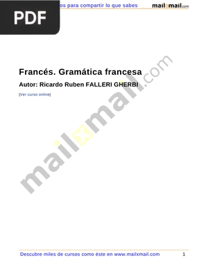 Manual de Frases Basicas en Francés