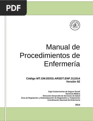 Manual de Procedimientos de Enfermería