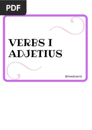 Verbs i Adjetius - Actividades