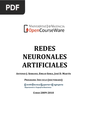 Redes neuronales artificiales