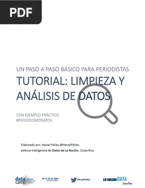 Tutorial: Limpieza y análisis de datos