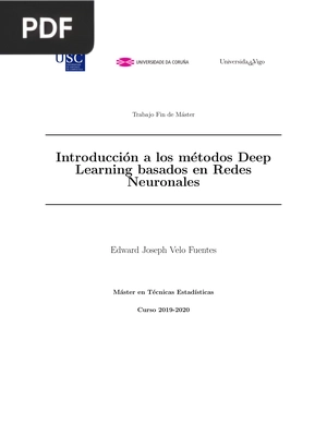 Introduccion a los metodos Deep Learning basados en Redes Neuronales