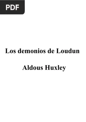 Los demonios de Loudun