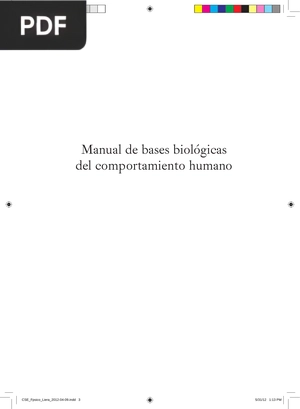 Manual de bases biológicas del comportamiento humano