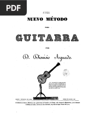 Nuevo método para guitarra