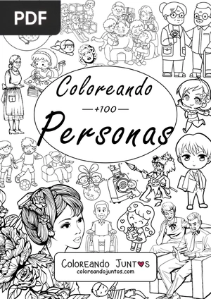 Libro de Personas para Colorear