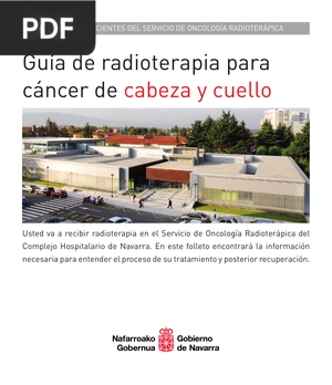 Guía de radioterapia para cáncer de cabeza y cuello