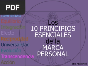 Los 10 Principios Esenciales de la Marca Personal