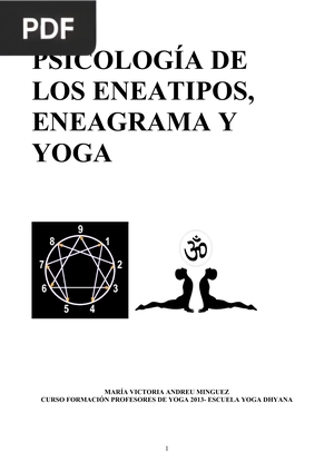 Psicología de los Eneatipos, Eneagrama y Yoga