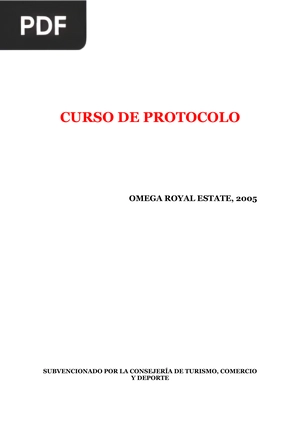 Curso de Protocolo