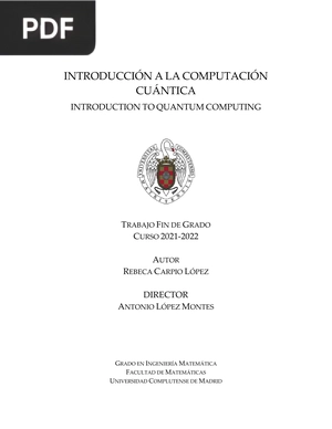 Introducción a la computación cuántica