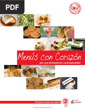 Menús con Corazón por una alimentación cardiosaludable