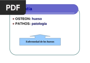 Osteopatía (Presentación)