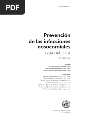 Prevención de las infecciones nosocomiales