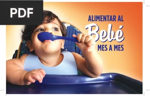 Alimentar al bebé mes a mes