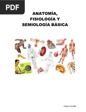 Anatomía, Fisiología y Semiología Básica