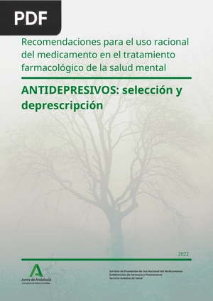 Antidepresivos: selección y deprescripción