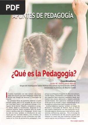 Apuntes de Pedagogía