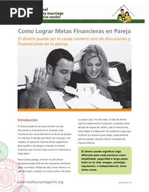 Como Lograr Metas Financieras en Pareja