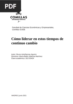 Cómo liderar en estos tiempos de continuo cambio