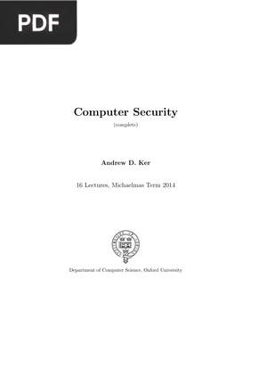 Computer Security