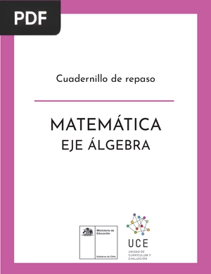 Cuadernillo de Repaso de Álgebra