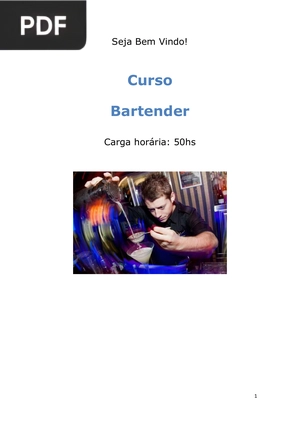 Curso Bartender