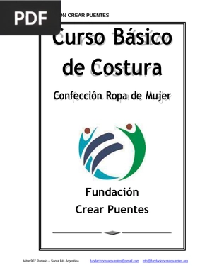 Curso Básico de Costura, Confección Ropa de Mujer