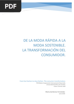 De la Moda Rápida a la Moda Sostenible la Transformación del Consumidor