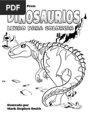 Dinosaurios. Libro para Colorear