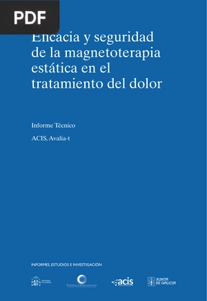 Eficacia y seguridad de la magnetoterapia estática en el tratamiento del dolor